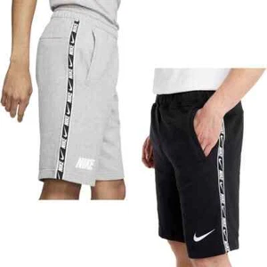 Nike Repeat Herren Jungen Vliesshorts Freizeit Urlaub Sommer Baumwolle Sportartikel - Bild 1 von 7