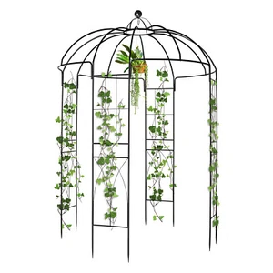 Metal Wedding Arch Garden Gazebo Arbor Outdoor Wedding Party Climbing Plants - Picture 1 of 8