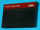 Great Volleyball - Sega Master System - PAL