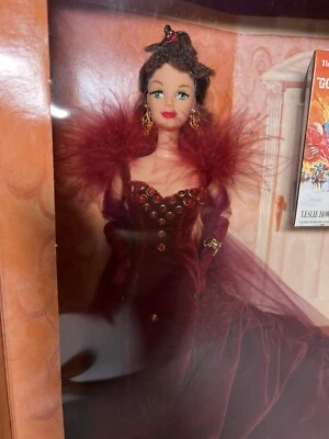 Vintage Hollywood Legends 1994 Barbie As Scarlett O’Hara #12815 Red Velvet Dress - Image 1 of 4
