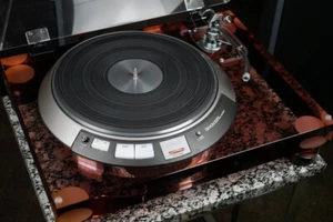 Denon DP-6000 Giradischi SME 3009 SII con Armadio Acrilico Migliorato Raro Testato - Foto 1 di 10