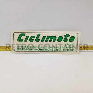 Adesivo Vintage Sticker Aufkleber 80's - Ciclimoto Sport Salò BS RIF. L-5 - Picture 1 of 1