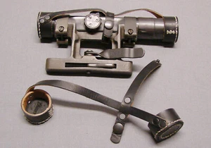 GERMAN WW2 ZF4  RIFLE SCOPE  LEATHER COVER -REPRODUCTION - Picture 1 of 6