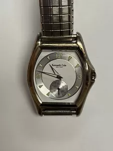 Unisex S/S KENNETH COLE WATCH Stretch STYLE BAND Unisex Men’s Quartz Wrist Watch - Picture 1 of 8