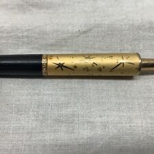Paper Mate MCM Starburst Ball Point Pen Black & Gold Made In USA P3