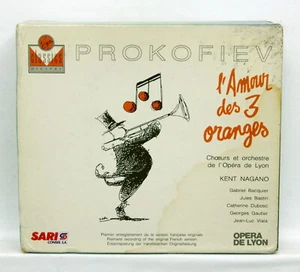 KENT NAGANO, BACQUIER - PROKOFIEV l'amour des 3 oranges VIRGIN 2xCDs NM - Foto 1 di 2
