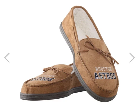 Houston Astros mens house slippers Size 11/12 Make An Offer!!! Cover