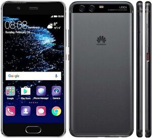 Huawei P10 64GB SCHWARZ Smartphone Dual SIM LEICA KAMERA entsperrt 4G LTE
