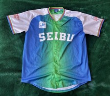 LIONS SEIBU baseball shirt size Large 