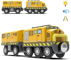 Kids Toy Electric Locomotive Traction Train For Thomas Brio Wooden Train Track - Picture 1 of 15