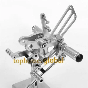 Juego de estribaciones traseras plateadas CNC CNC 94 93 para Honda CBR900RR CBR893RR 1992-1995 - Imagen 1 de 8