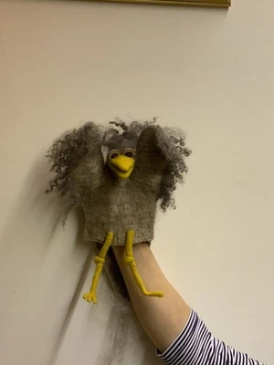 Handpuppe Aus Wollfilz Handarbeit - Bild 1 von 4
