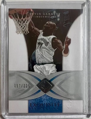 2006/07 Upper Deck Exquisite Collection Kevin Garnett /225 Timberwolves Base - Image 1 of 2
