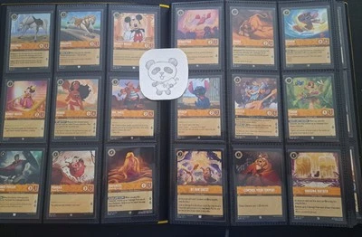 Disney Lorcana: THE FIRST CHAPTER Complete Set Non-Foil - All 204 Cards + Binder - Image 1 of 4