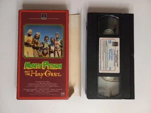 Monty Python & The Holy Grail - 1st Edition 1985 VHS Cult Classic Columbia RARE - Picture 1 of 2
