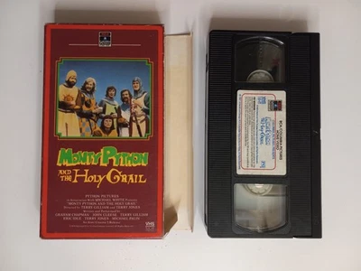 Monty Python & The Holy Grail - 1st Edition 1985 VHS Cult Classic Columbia RARE - Image 1 of 2