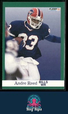 1991 Fleer #8 Andre Reed - Image 1 of 2