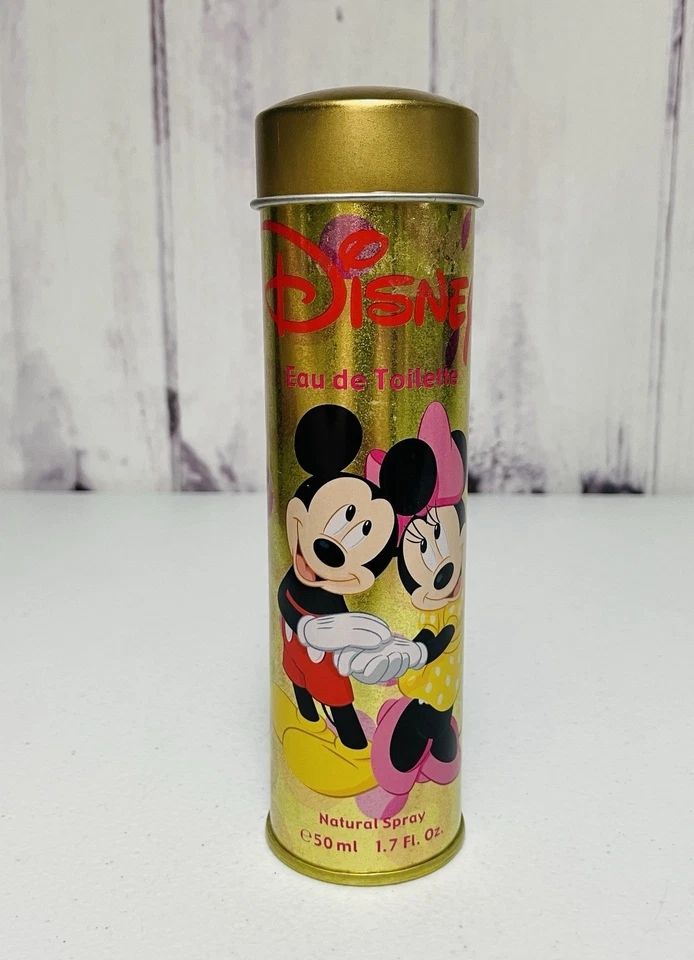 Disney Minnie y Mickey Mouse 1,7 OZ eau de parfum spray natural perfume en lata Foto 1 de 2