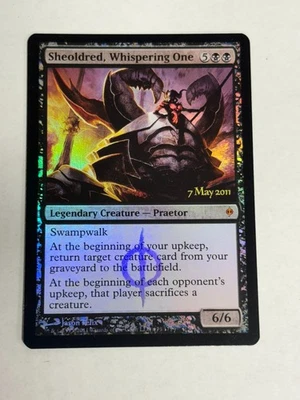 MTG- Sheoldred, Whispering One - New Phyrexia PROMO FOIL - NM- MAGIC CARD - Image 1 of 3