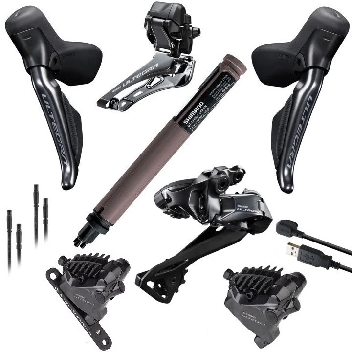 【新品未使用】Shimano Ultegra Di2 RD-R8050-SS Shimano Ultegra Di2 Rear Derailleur for Bike - Black for sale
