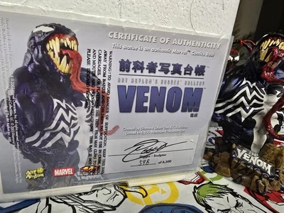 Busto Venom – Art Asylum’s Rogues Gallery edição limitada (2000, Marvel / Diamond - Imagem 1 de 4