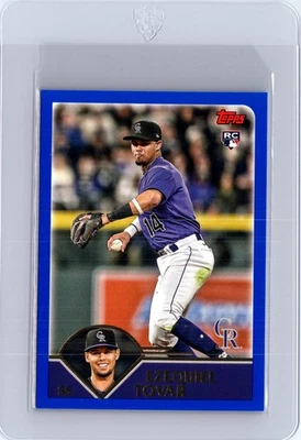 2023 Topps Archives #217 Ezequiel Tovar RC - Image 1 of 2
