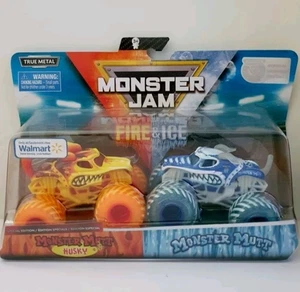 Monster Jam Fire & Ice Monster Mutt Husky und Monster Mutt! Walmart Exclusive - Bild 1 von 1