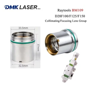 Raytools D28F100 Collimat Focus Lens With Holder For BMH109 Laser Cutting Head - Picture 1 of 8