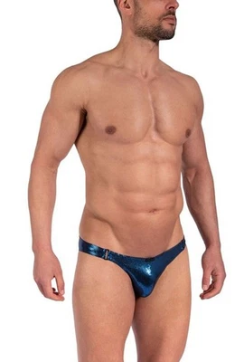 Manstore Beach Micro Brief Badeslip M2377 Gr. M UVP: 49,95€ NEU atoll metallic - Bild 1 von 3