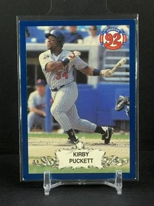 Kirby Puckett 1992 American Sports Monthly (unlicensed) #NNO SN Minnesota Twins - Picture 1 of 2
