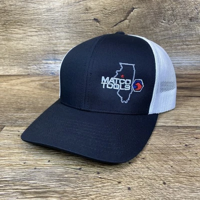 Gorra Matco Tools Illinois Mesh Truckers Snapback negra/blanca Foto 1 de 4