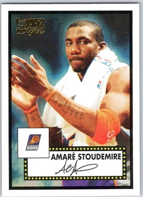 2005-06 Topps 1952 Style #26 Amare Stoudemire Pheonix Suns Basketball Card - Image 1 of 2