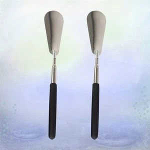 2 Pcs Shoehorn Extendable Shoehorns Shoes Removing Helper Lifter - Picture 1 of 12