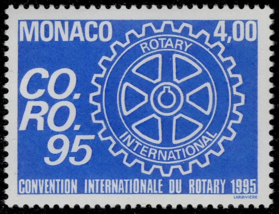 MÓNACO 1939 - Convención Internacional de Rotary (pc37290) Foto 1 de 1