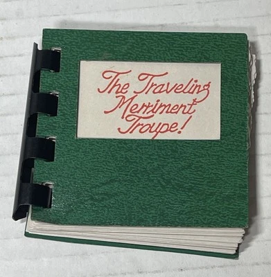 The Traveling Merriment Troupe! Mini Miniature Book By Edward H. Hutchins 1992 - Image 1 of 4