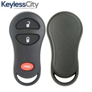 Control remoto de entrada sin llave de 3 botones se adapta a Chrysler Dodge Plymouth 1999-2008/04686481AB - Imagen 1 de 4