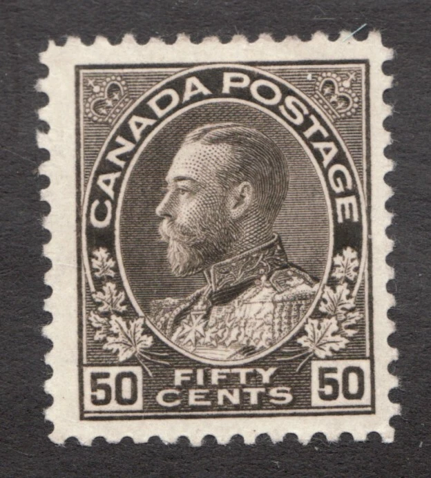 1925 Canada Sc# 120 - 50¢ KGV, Admiral of the Fleet. MH - Image 1 of 1