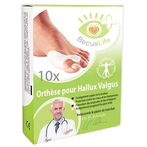 Séparateur et correcteur d'orteils de 2e génération orthèse pour hallux valgu... - Photo 1 sur 8