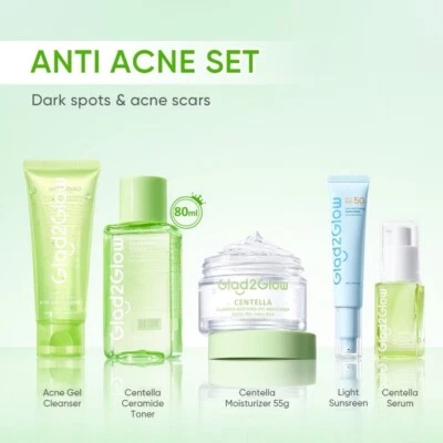 GLAD2GLOW 5in1 Anti Acne Set - Image 1 of 2