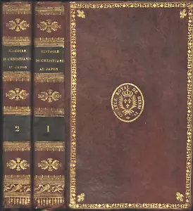 HISTOIRE du CHRISTIANISME au JAPON par P. de CHARLEVOIX Shogun des TOKUGAWA 1828 - Imagen 1 de 24