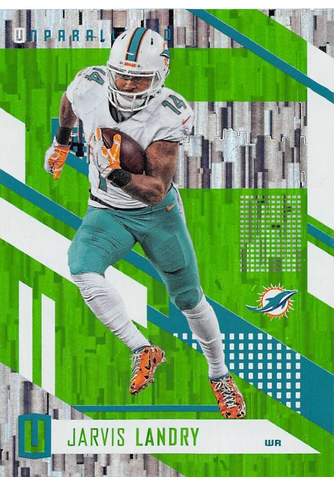 2017 Panini Unparalleled Football Lime Green Parallel Singles - You Choose - Image 1 of 1