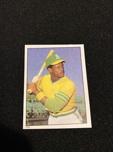 1981 Topps Stickers - #115 Rickey Henderson