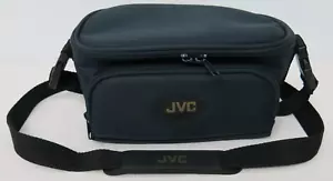 JVC Black Zippered Camera Camcorder Carrying Bag Shoulder Strap Model CB-V77U - Picture 1 of 6