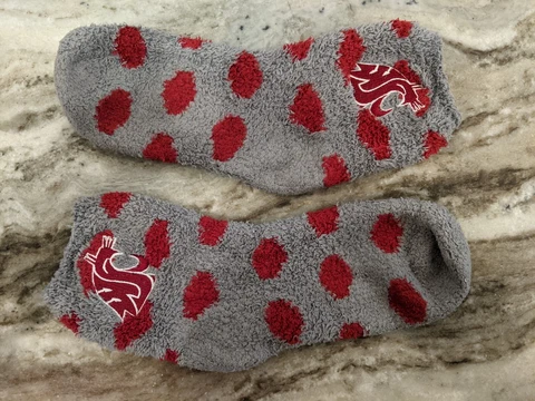 Washington State Cougars Comfort Socks Cover