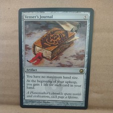 Venser's Journal NM Scars of Mirrodin MTG Magic The Gathering