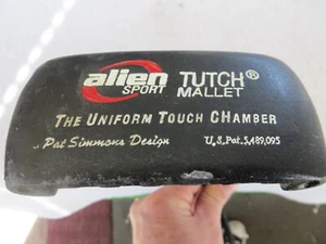 USED ALIEN TUTCH MALLET BY PAT SIMMONS PUTTER ALIEN STEEL 35" MENS RH - Picture 1 of 7
