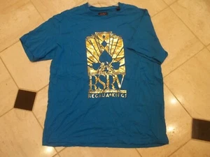 T-shirt maglietta RSRV XL NUOVA blu brillante Regalia Kings - Foto 1 di 6