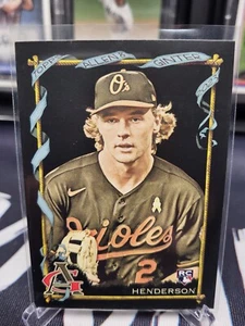 Gunnar Henderson 2023 Topps Allen & Ginter X #72 🔥 RC 🔥 Orioles Rookie - Picture 1 of 2