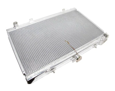 RADIADOR RENDIMIENTO DOBLE NÚCLEO TRANSMISIÓN MANUAL NISSAN 240SX SR20DET para 89-94 Foto 1 de 4