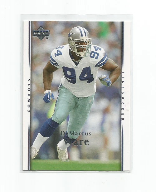 DeMARCUS WARE (Dallas Cowboys) 2007 UPPER DECK CARD #50 - Image 1 of 2